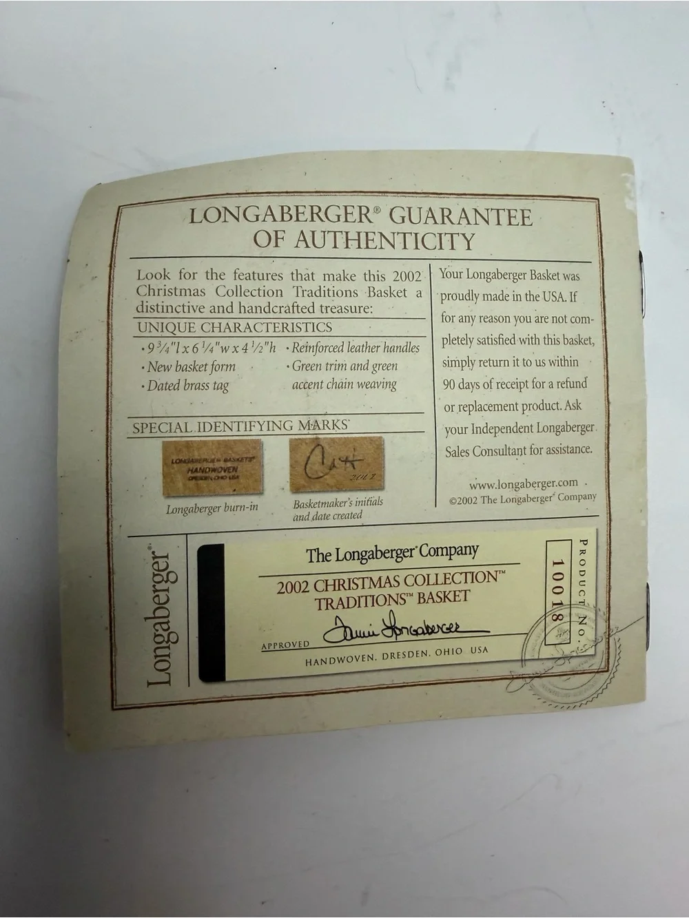 Longaberger highly collectible